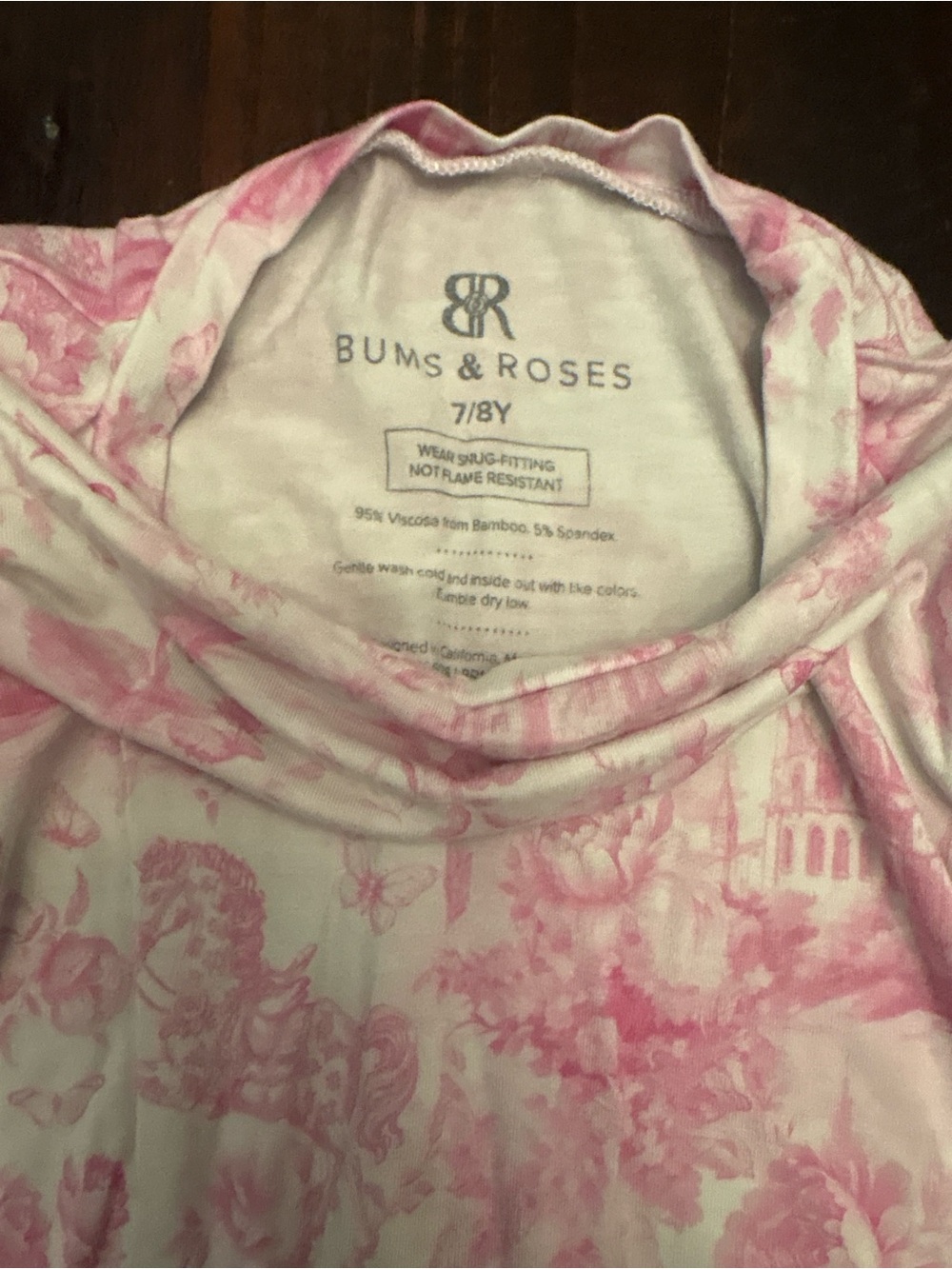 Bums & Roses Pajama Set - Picture 3 of 8